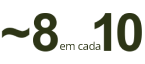 8 em cada 10 145x64
